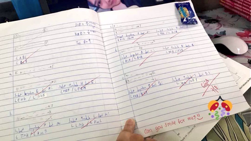Pesan Amy untuk meminta Kah Shzen tersenyum