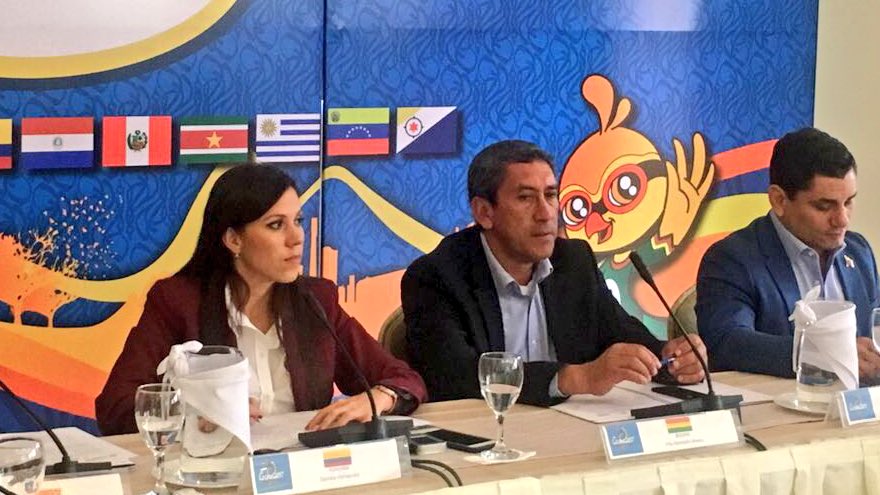 juegosintercol's tweet photo. #Cocha2017 #CONSUDE se ofrecería como mediador para que #CADE obtenga una respuesta positiva frente a la petición de una silla en #FoundationBoard en @wada_ama https://t.co/AGFwawcJ5b