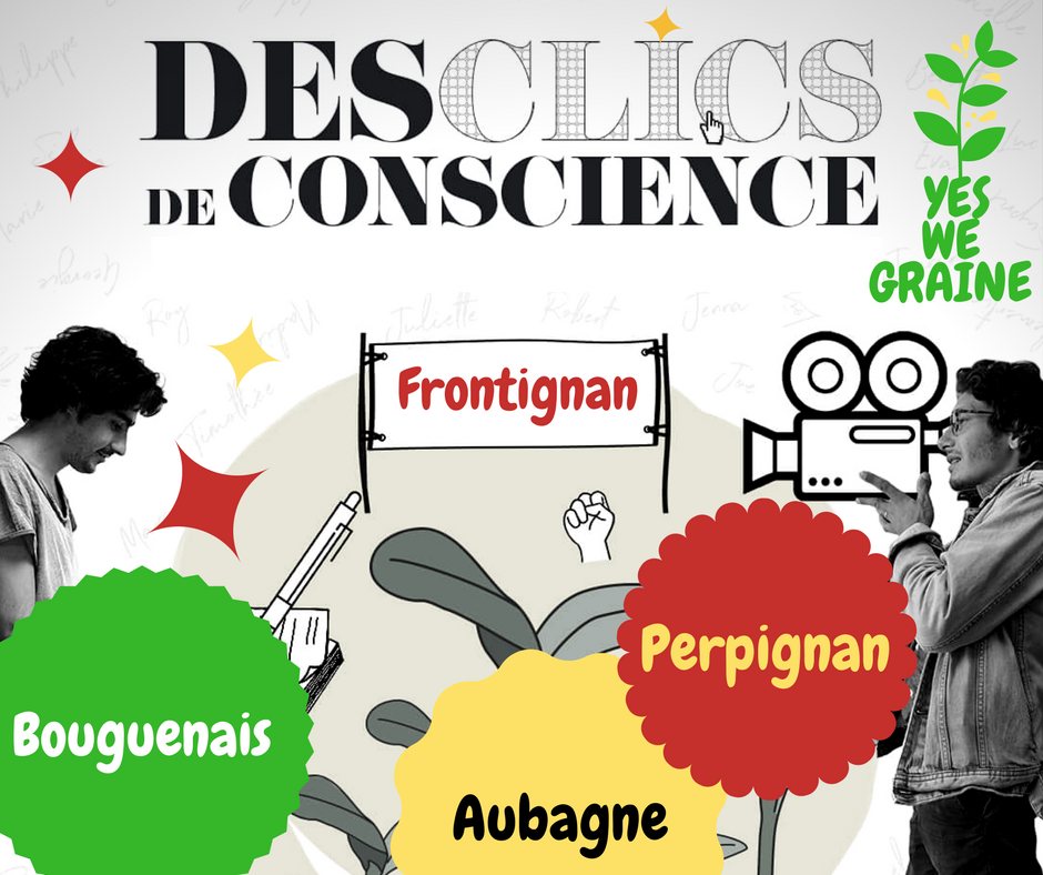 🌿 Cette semaine, rendez-vous :
• à #Frontignan - <a href="/CINEMISTRAL/">CINEMISTRAL</a>
• à #Perpignan - Cinéma Le Castillet
• à #Aubagne - Cinéma Le Pagnol
• à #Bouguenais - Cinéma Le Beaulieu
pour des ciné-échanges avec les réalisateurs, <a href="/attac_fr/">Attac France</a>, <a href="/amisdiplo/">Les Amis du Monde diplomatique</a> &amp; les Colibris d'Aubagne !
#YesWeGraine