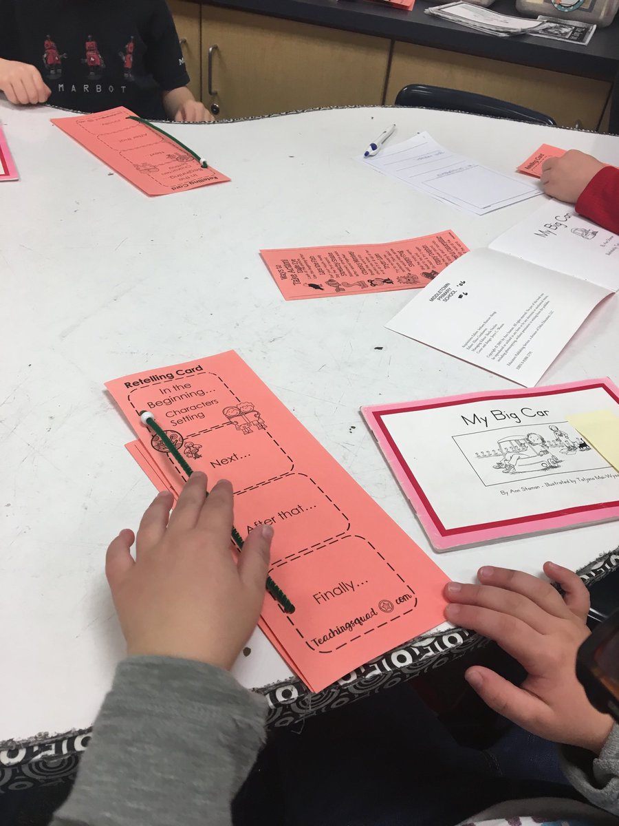 cesstarsfcps's tweet photo. Check out these retelling cards to help kindergartens retell the story!  #learningvisuals https://t.co/Qe3w4QvUEl