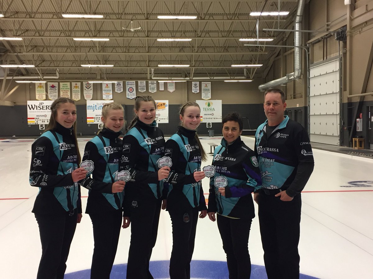 CURLSASK's tweet photo. The @jiffylube Junior Women’s Provincial field is complete!! Congratulations to @TeamHaupstein , Team Madison Kleiter, @AckermanCurl &amp; Team Briana Beattie!! See you in Regina for the Provincial Championship ladies👍🥌!! #jrqspiel #provsbound #curlsask https://t.co/b4JpQakeKq