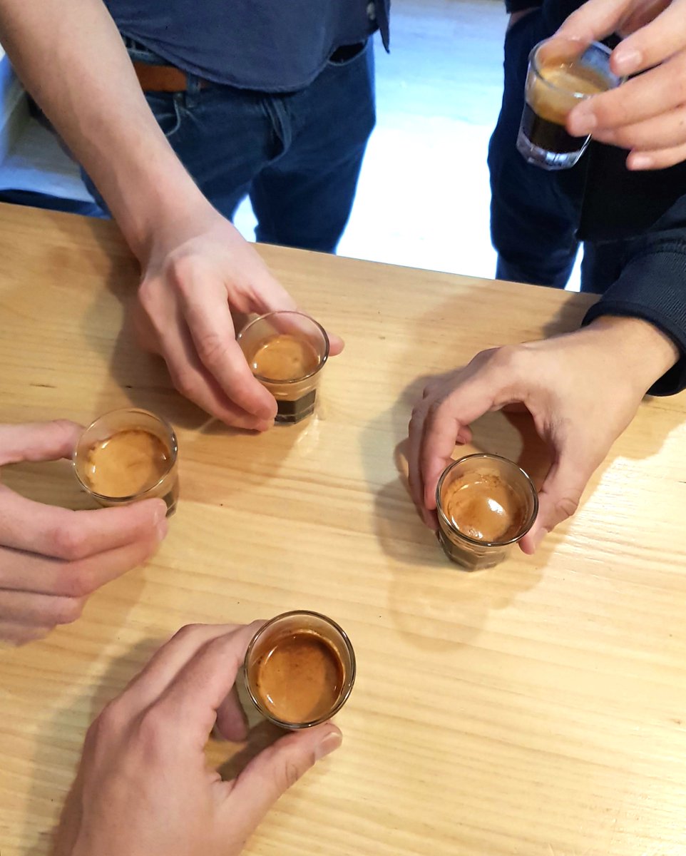 Cheers #espresso #coffee #specialtycoffee