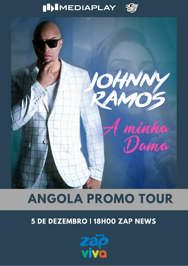 PressPlaytelma's tweet photo. JOHNNY RAMOS hoje em entrevista na ZAP News em Angola não perca sobre o seu novo single e videoclip:
https://t.co/cQYJJ2L3Xl

#johnnyramos #mediaplayagency #aminhadama #caboverde #capeverde #angola #moçambique #mozambique #worldmusic #luanda #praia #maputo #lisboa #africa https://t.co/m3BBso1LMb