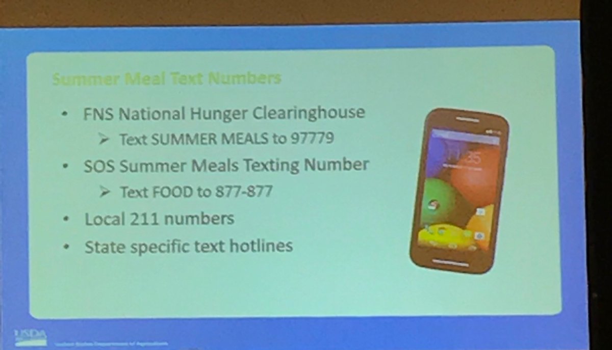 RandaMeade's tweet image. There are many ways to find summer meals sites near you #nsms17