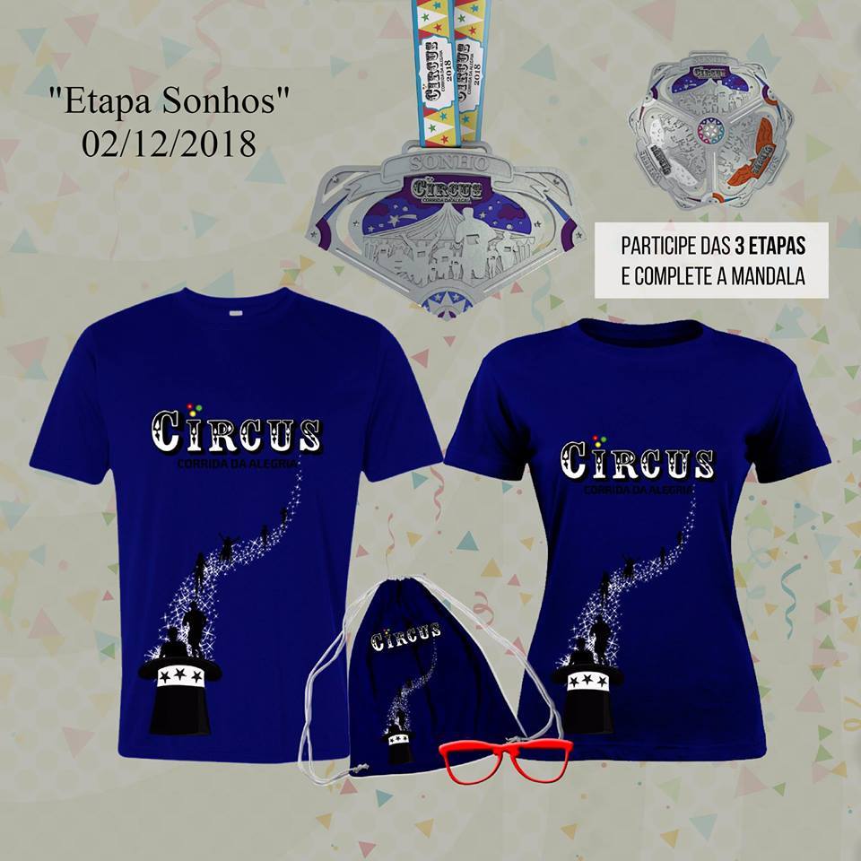 Circus5k's tweet image. &quot;Circuito da Alegria&quot; da Cidade de São Paulo. 
Etapa Sol será dia 15/04/2018, Parque Ecológico Tietê.
Etapa White dia 19/08/2018 Local em breve.
Etapa Sonhos dia 02/12/2018 Local em breve.
Maiores informações e inscrição: Que Rufem os Tambores!!!! 
bodyesoul.com.br/circus/corrida…