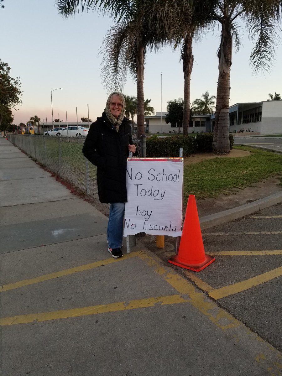 What a way to end my tenure as principal.  Hope all staff in Ventura are safe. #hesdpride