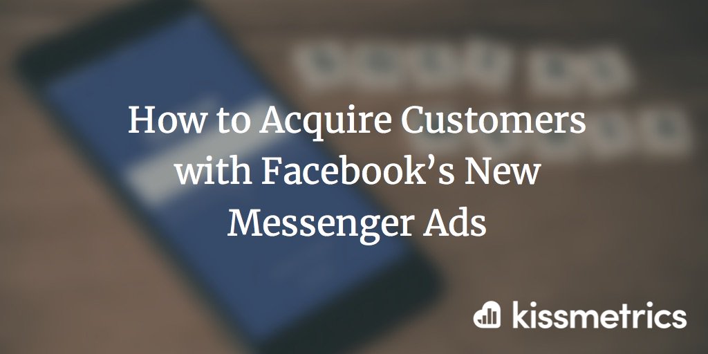 upwebmedia's tweet photo. How to Acquire Customers with Facebook’s New Messenger Ads https://t.co/Tb9SIeyBu8 https://t.co/TJB7FYCY5J