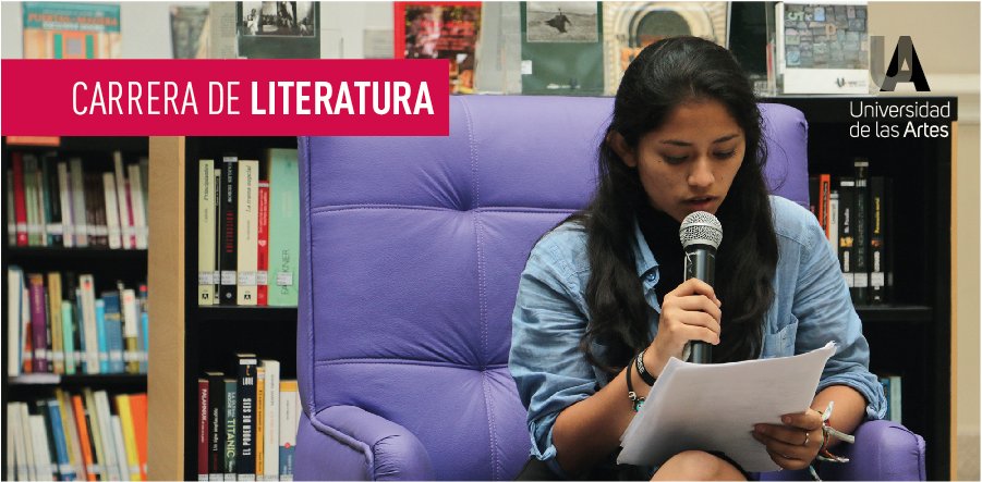 uartesec's tweet photo. Si las letras son tu pasión, consulta nuestra licenciatura en Literatura y postula hasta el 22 de diciembre. #AdmisionesAbiertas #AdmisionesUArtes Más información acá https://t.co/8xJ5vS3vJE https://t.co/fTJb7TX42A