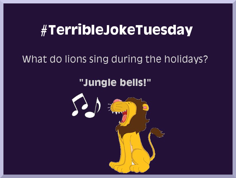 ClarionIns's tweet photo. #TerribleJokeTuesday #ClarionAssociates #MusicalInstrumentInsurance #MusicJoke #Joke #ClarionInsurance #Insurance #JingleBells #Holidays #Music https://t.co/E4gMEvsEVy
