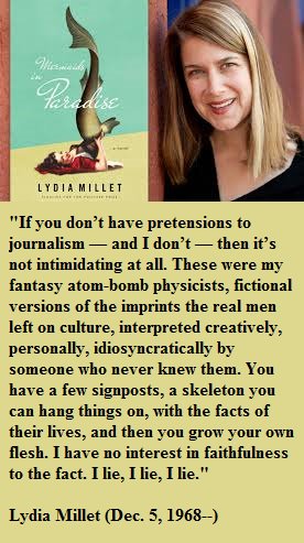 Happy birthday, Lydia Millet! 