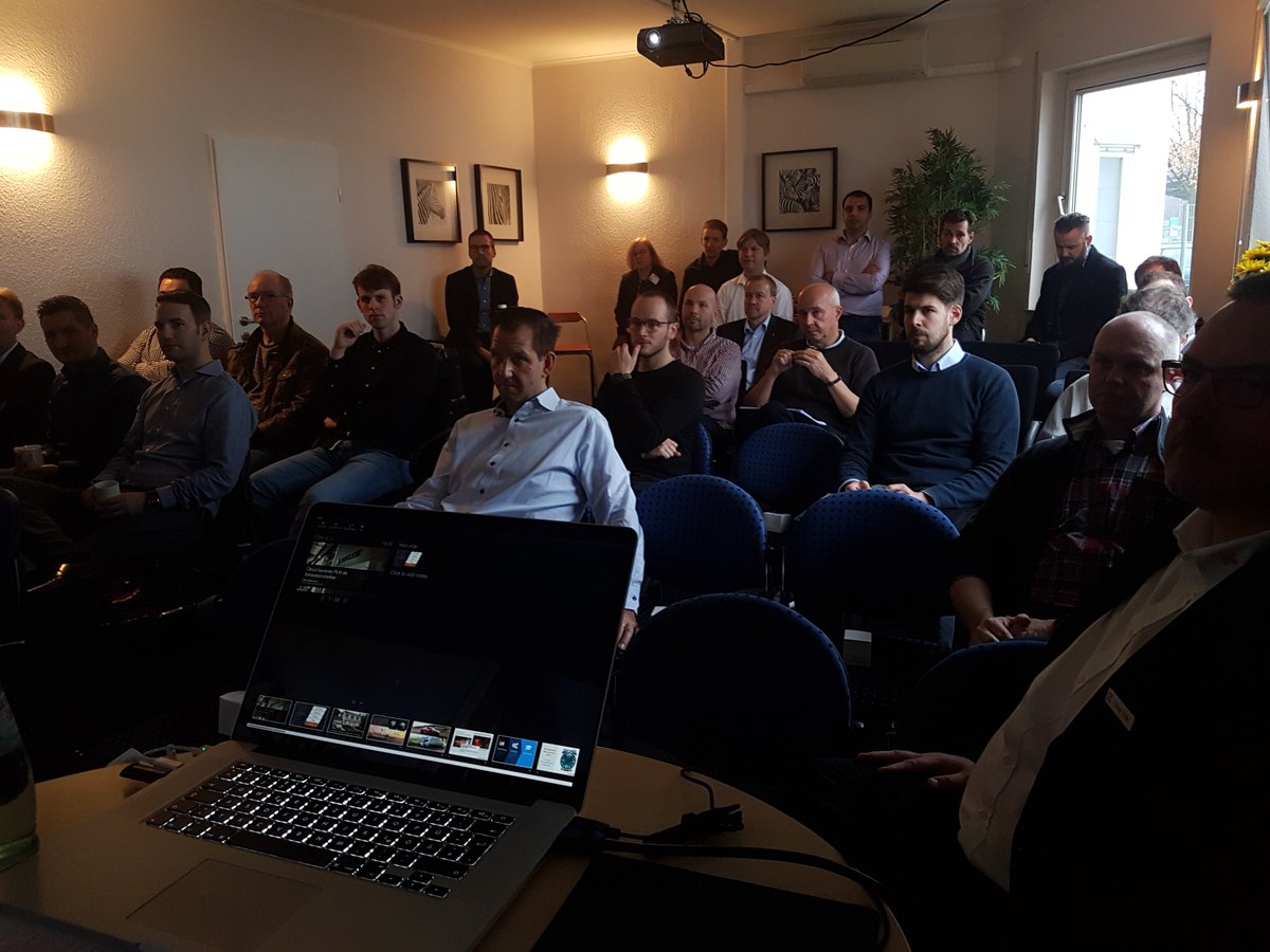 30 Teilnehmer beim Fachtag zum Thema #Cloud -basiertes #PLM am 30.11. in Osnabrück. Ein spannender Tag mit interessanten Vorträgen und Gesprächen.