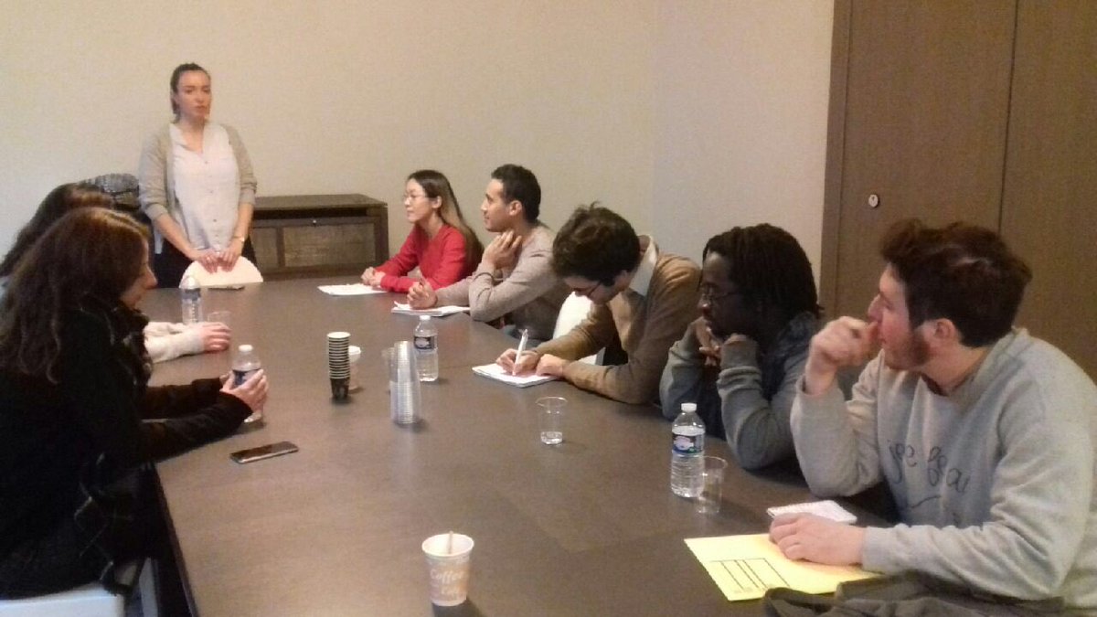 i_engagement's tweet photo. Des lauréats de l’Institut de l’Engagement participent aujourd’hui à une journée centrée autour de la recherche d’emploi, animée par @Bouygues_C 👌🏼
L’occasion d’obtenir des conseils sur l’entretien d’embauche, sur la manière de présenter son parcours..
#LiveIDE2017
#Engagement https://t.co/34zEL484sd