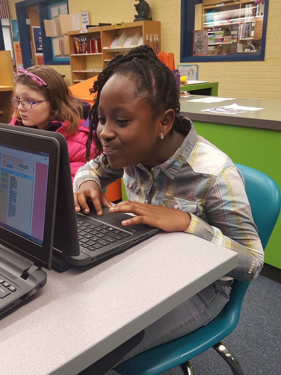 4th Graders particpated in #HourofCode2017 this morning. The excitement was contagious! #JGESLearns