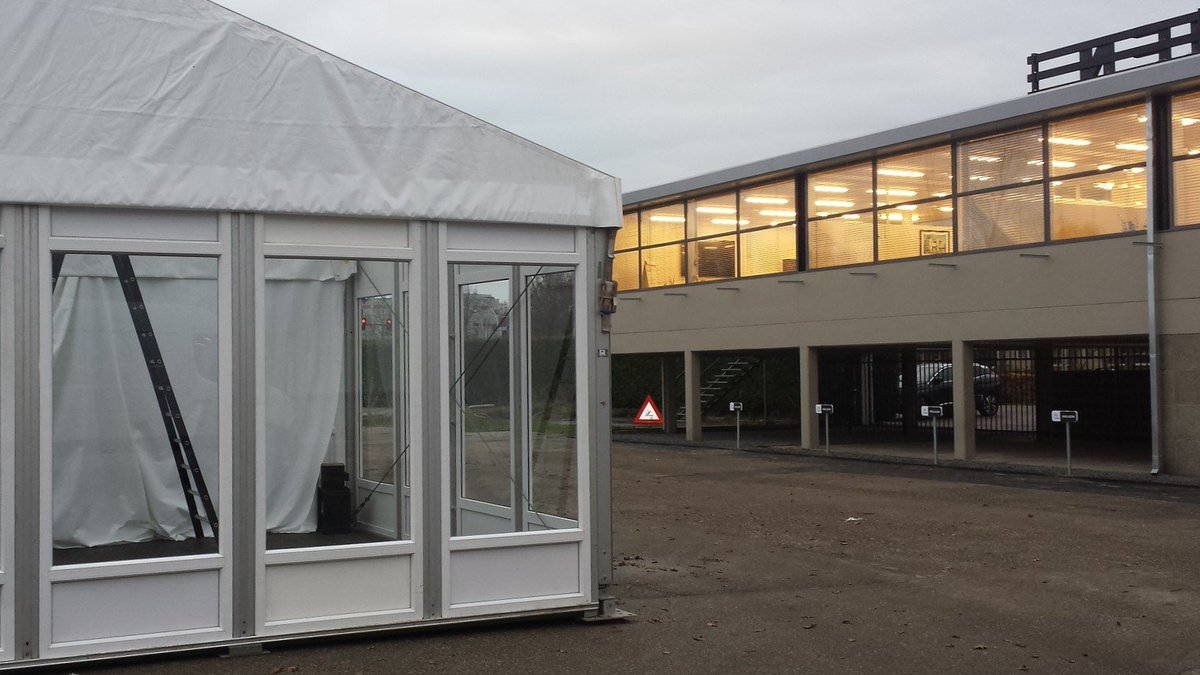 Nu nog een gewone tent, maar donderdag het decor van onze feestelijke opening voor zakelijke relaties. Een verrassend programma en inspiratie op de thema’s duurzaamheid en klantbeleving. De burgemeester van Zwolle zal ons pand samen met Alfred Bolks officieel openen. Welkom!