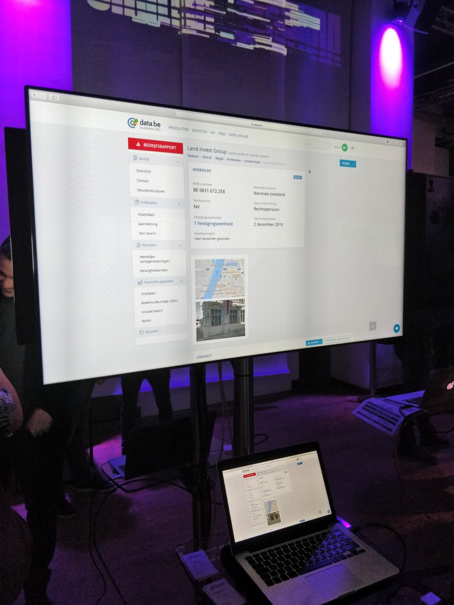 BrechtHanssens's tweet photo. Pitching data.be as the perfect tool for investigative journalism at bozar. #vrtforward #vrtnws https://t.co/RyoW9dvyoT