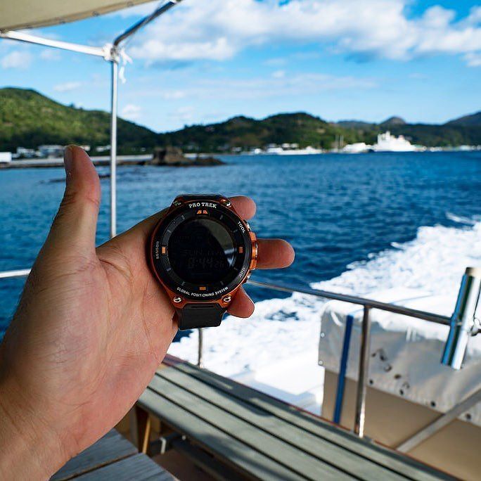 TAKAPPRS's tweet photo. まだまだ暑くて、活躍のときがまだまだあった。
#WSDF20 #CASIO #protrek #androidwear #プロトレックスマート #父島 https://t.co/22TgGtfgpA https://t.co/87xSHK92YM