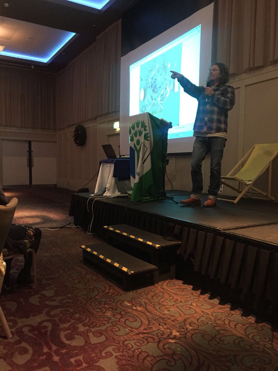 Thanks <a href="/campervanliving/">Martin Dorey</a> for speaking at our #marineenvironment conference today! We’re looking forward to another great day in Limerick tomorrow 🐳 #greenschools
