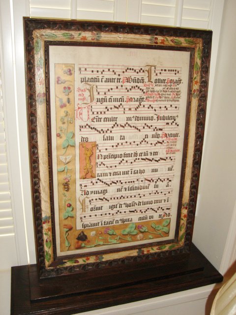 lowy1907's tweet photo. #FramedByLowy in 1969, on sale by #Christie’s at an online #auction starting today. Learn more about the story of this special #16thCentury #Antiphonal #manuscript and its unique #framing solution. https://t.co/geJyVNN3sd https://t.co/ivnQF2SOM4