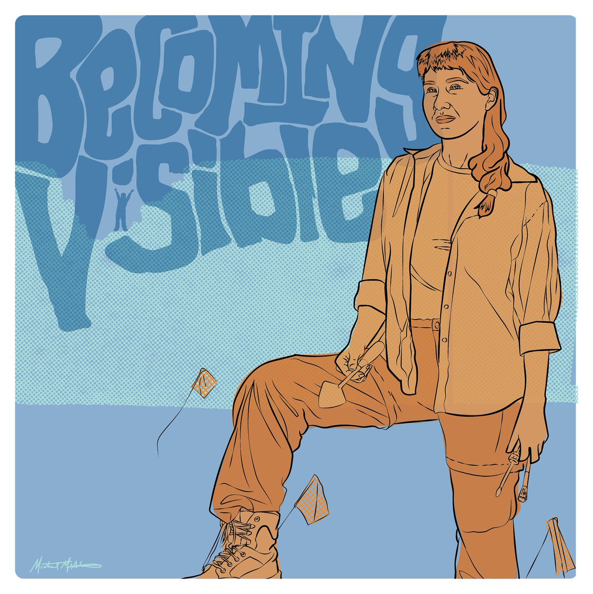 UF's tweet image. Scientists are mostly old white guys, @latinxscientist thought — would they accept a tattooed, queer, first-generation American Latina into their ranks? Find out more later today when we post the first installment of “Becoming Visible,” a series about #womeninSTEM​.