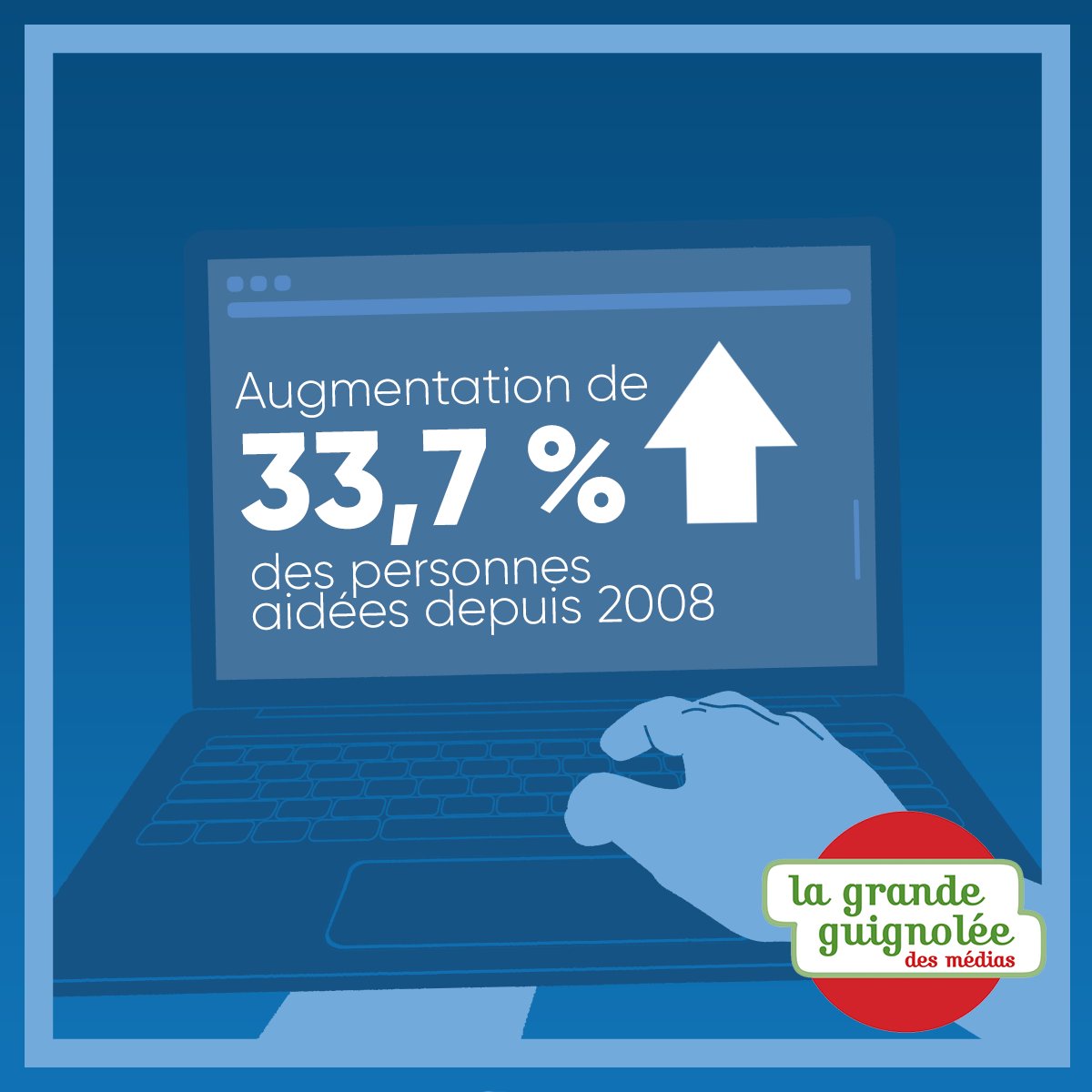 GuignoleeMedias's tweet photo. Une augmentation des personnes aidées de 33,7 %, c'est :
➡️ 170 576 personnes différentes chaque mois;
➡️ 58 220 enfants nourris;
➡️ La preuve que vos dons font une différence!
Jusqu'au 24 décembre, continuez de #donner où que vous soyez :
https://t.co/BAPmuGLKfZ
#GGM2017 https://t.co/KX3YFImlFQ