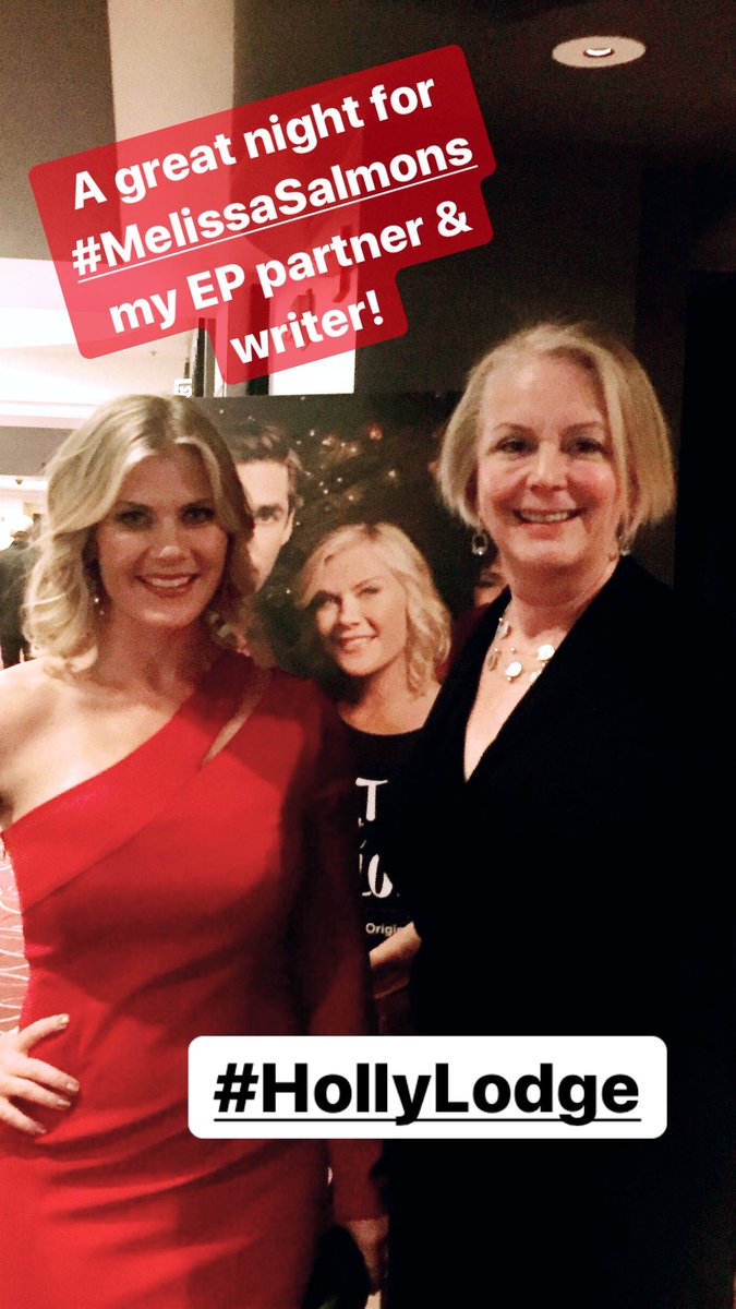 Check out my insta story for all the festivities from last nights #ChristmasAtHollyLodge celebration! Congrats to you @MelSalNY !!!!
