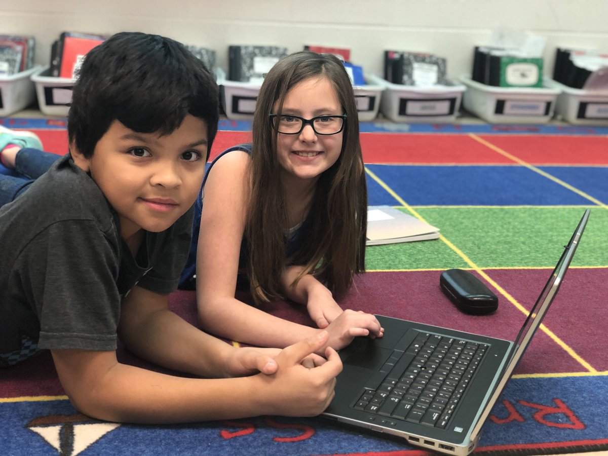 kaitchidester's tweet image. #hourofcode is in FULL FORCE @DeerParkFCPS! Fifth grade is working on the express course using #pairedprogramming @codeorg @hourofcode @FCPSSTEAM #csforall #codeorg @hadip