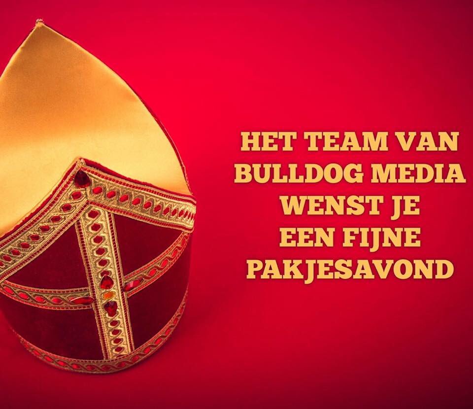 Het team van #BulldogMedia wenst je een fijne #sinterklaasavond #pakjesavond