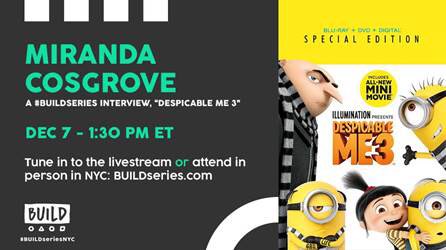 Can’t wait to see you guys! @BuildseriesNYC