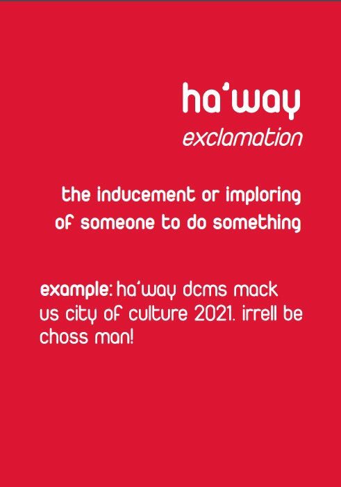 What’s your favourite Mackem word?! 

#Sunderland2021 #CityofCulture2021 <a href="/DCMS/">Department for Culture, Media and Sport</a>