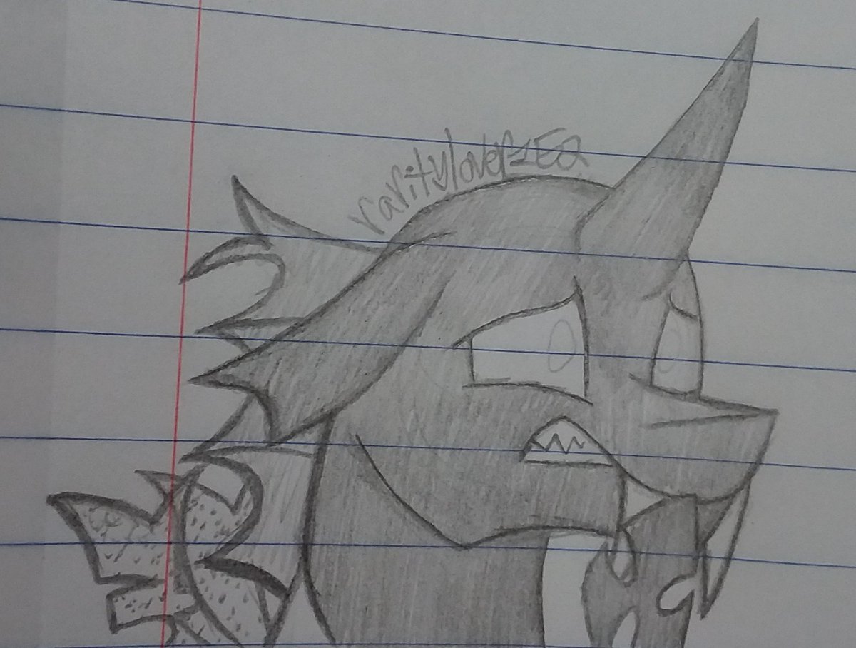 Raritylover152's tweet image. Redraw! #redraw #sketch #schoolsketch #thorax