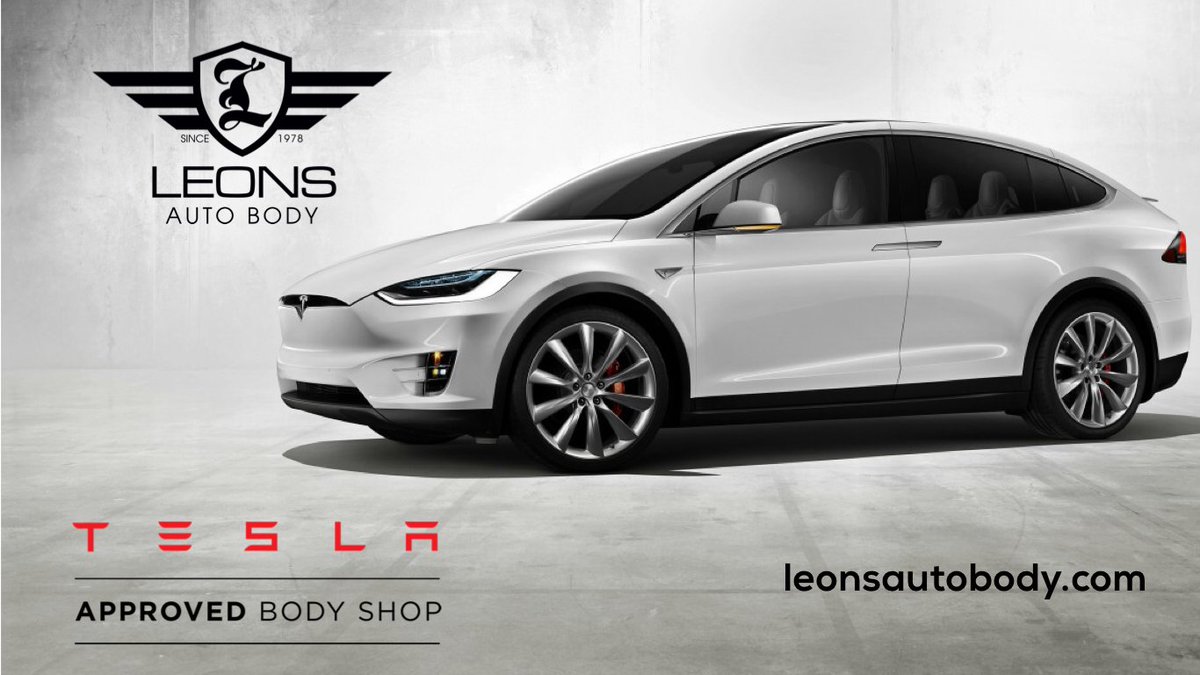 LeonsAutoBody's tweet image. Leons Auto Body is PROUD to announce that we are now an Official Tesla Approved Body  Shop!!! We are Excited to offer Tesla Owners the quality and  expertise they expect!  #leonsautobody #teslaapprovedbodyshop #Tesla #teslacars #teslatoronto