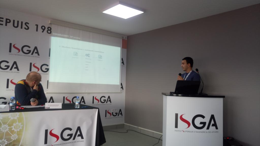 KamelSmaili's tweet photo. #icnlsp #isga Machine Translation just started https://t.co/SPsCYzC7UL