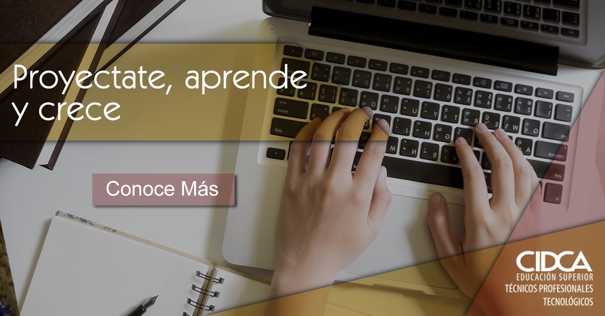 CIDCA's tweet photo. Afianza destrezas y desempéñate en los mejores cargos en el sector financiero y contable. #NuestroPropósitoCIDCA
https://t.co/6fFNENSlzR https://t.co/65esnmuU8e