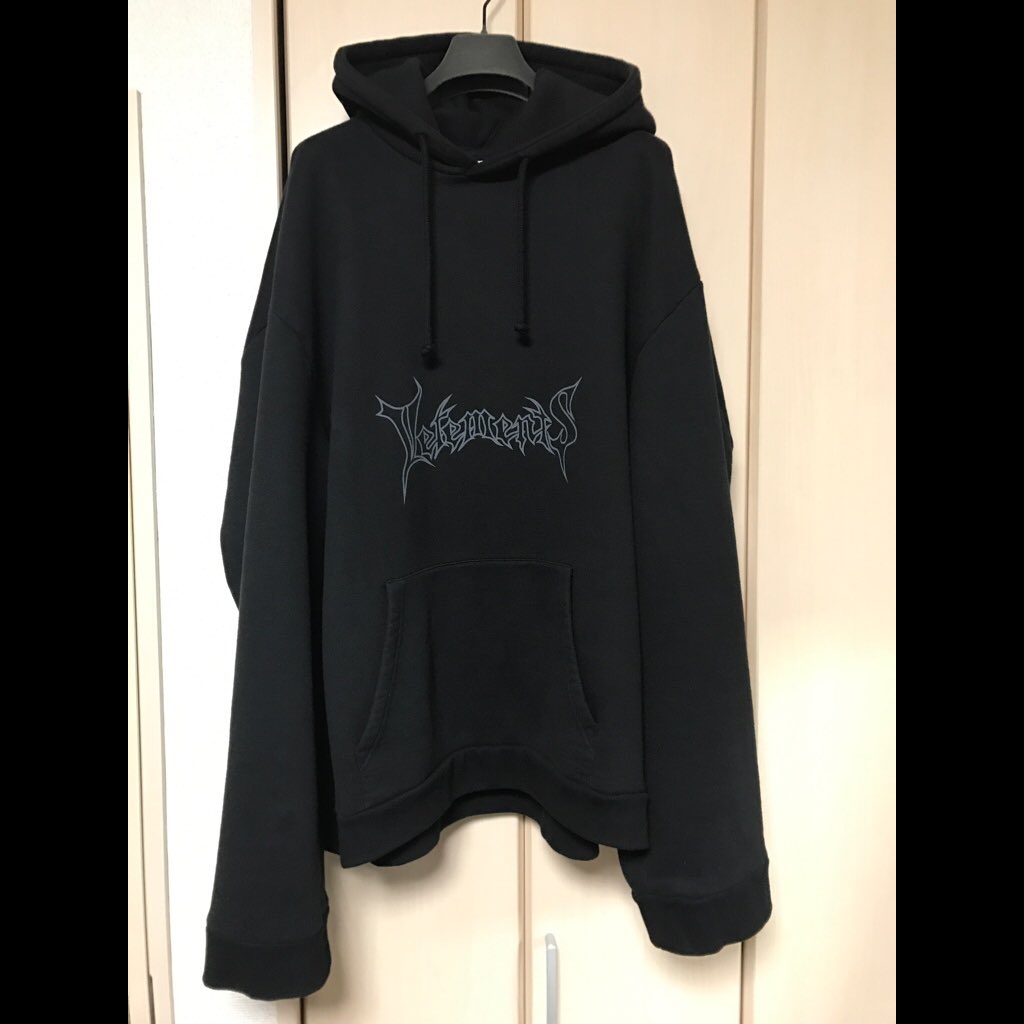 vetements 黒メタ 初期メタ