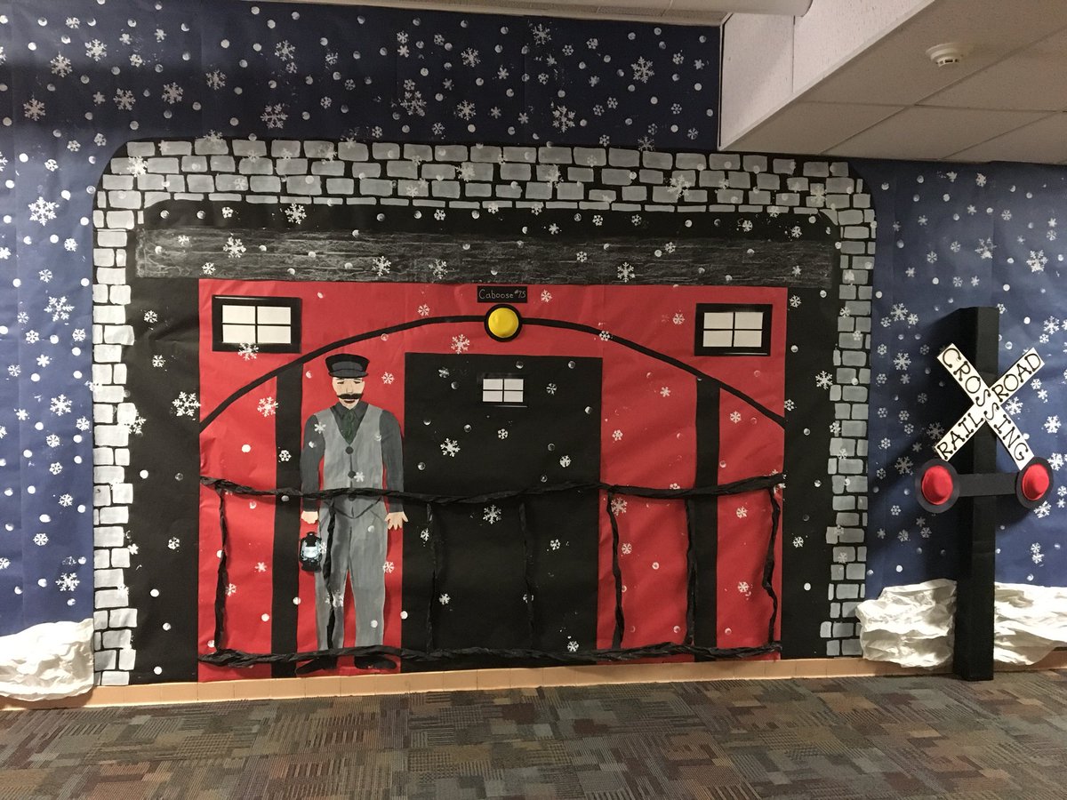 Polar Express Door Decorating Contest