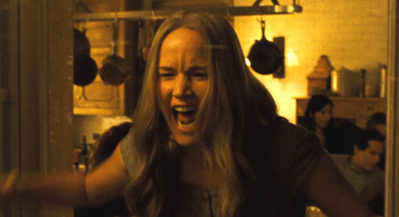 IndieWire's tweet photo. Watch: In an exclusive behind-the-scenes feature, Darren Aronofsky and Jennifer Lawrence film one #mother's most complex scenes https://t.co/eGCL6XnuvK https://t.co/uQPjtsbcz6