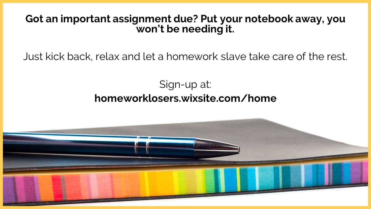 take care of your homework