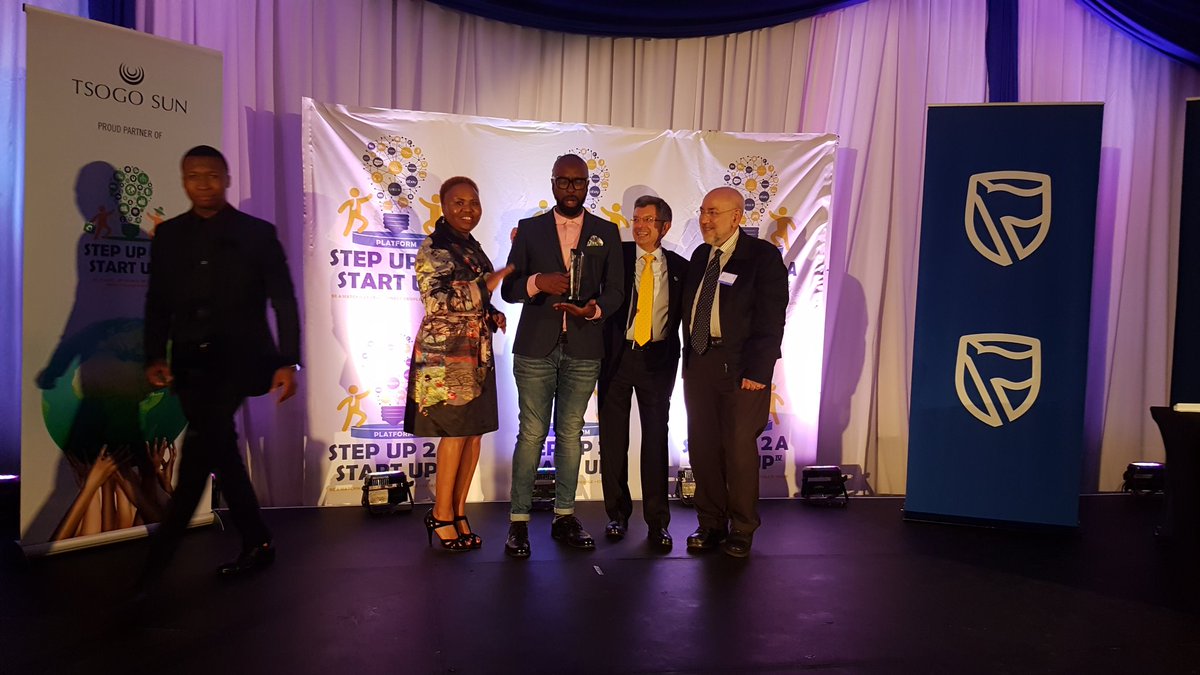 mcleansibanda's tweet photo. #StepUpAwards2017 #Trailblazer of the Year @djsbu - @InnovHub congratulations  @primestarsSA https://t.co/JNfSrDGIqy