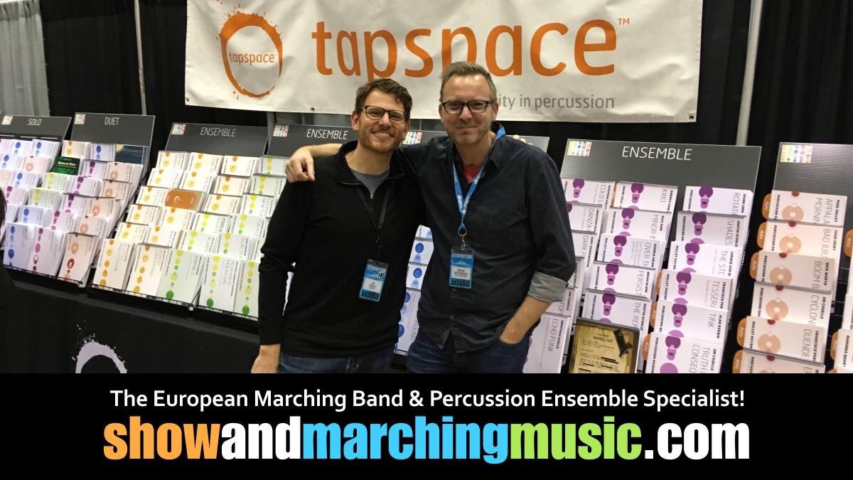 showandmarching's tweet photo. Op de foto zie je @jimcasella (@TapspacePerc ) en @DJvGroningen (@showandmarching) tijdens #pasic2017. We zijn er trots op dat wij al flink wat jaren de Europese distributie verzorgen en dat de meeste Tapspace uitgaven uit voorraad leverbaar zijn. #TapspaceEU. https://t.co/JYA1dnW1zj