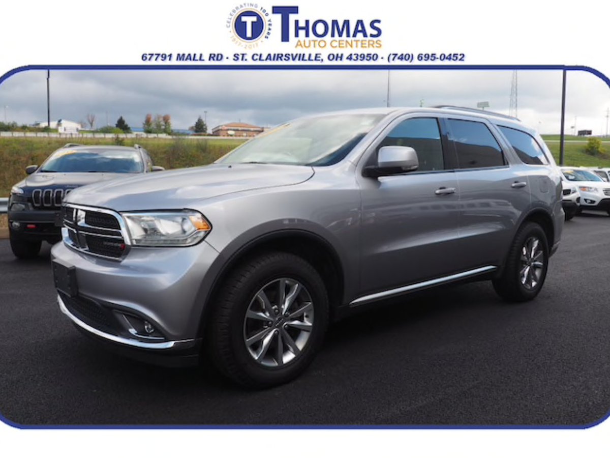 thomasautoctrs's tweet photo. Our Pre-Owned Deal of the Week will keep you safe when the snow starts to fall! This 2014 @Dodge Durango Limited comes in at less than $25,000! Come take it for a test drive today! #winter #driving #carshopping #newcar https://t.co/kJ2aWOf8eV