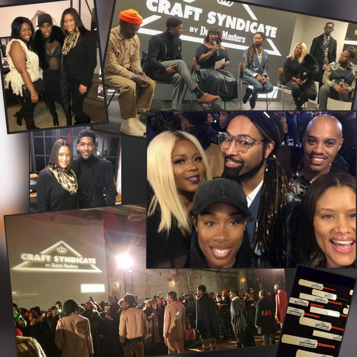 danitachantel's tweet photo. .@TheBKcircus 
@Craft_Syndicate  @DutchMasters Grand Unveiling last night, "Where the Aspiring meet the Inspiring."

#OuigiTheodore 
#DreuBeckemberg   

@bevysmith   @tytryone 
@FonzBentley  @thefashionbomb https://t.co/rvDNwLZgpe