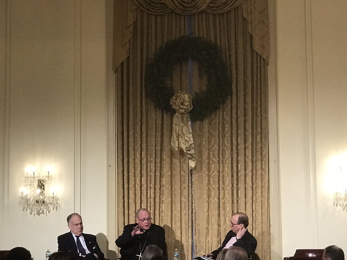 kathrynlopez's tweet photo. Catholics didn't have to parachute into Iraq and Syria because we were already there -- @CardinalDolan #ChristiansAtRisk #SolidarityInSuffering https://t.co/hPrTBY9tNm