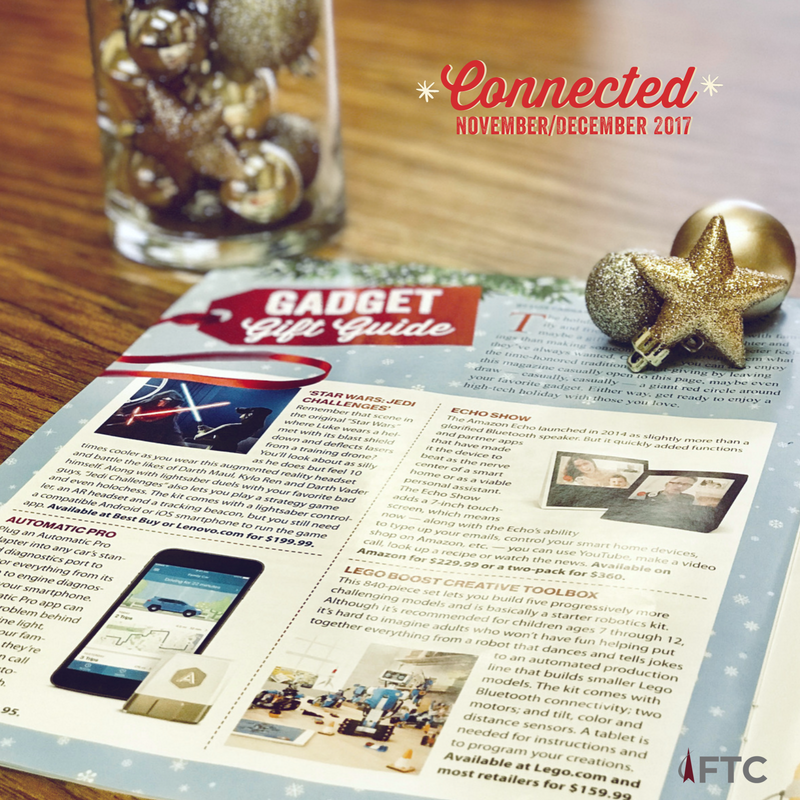 farmerstel's tweet image. There are few sweeter feelings than making someone happy by giving them what they’ve always wanted. Check out the newest issue of Connected magazine for some gadget gift ideas! 
#MerryChristmas #GadgetGiftGuide #Connected #HightechHoliday #FTC
farmerstel.com/connectedmagaz…