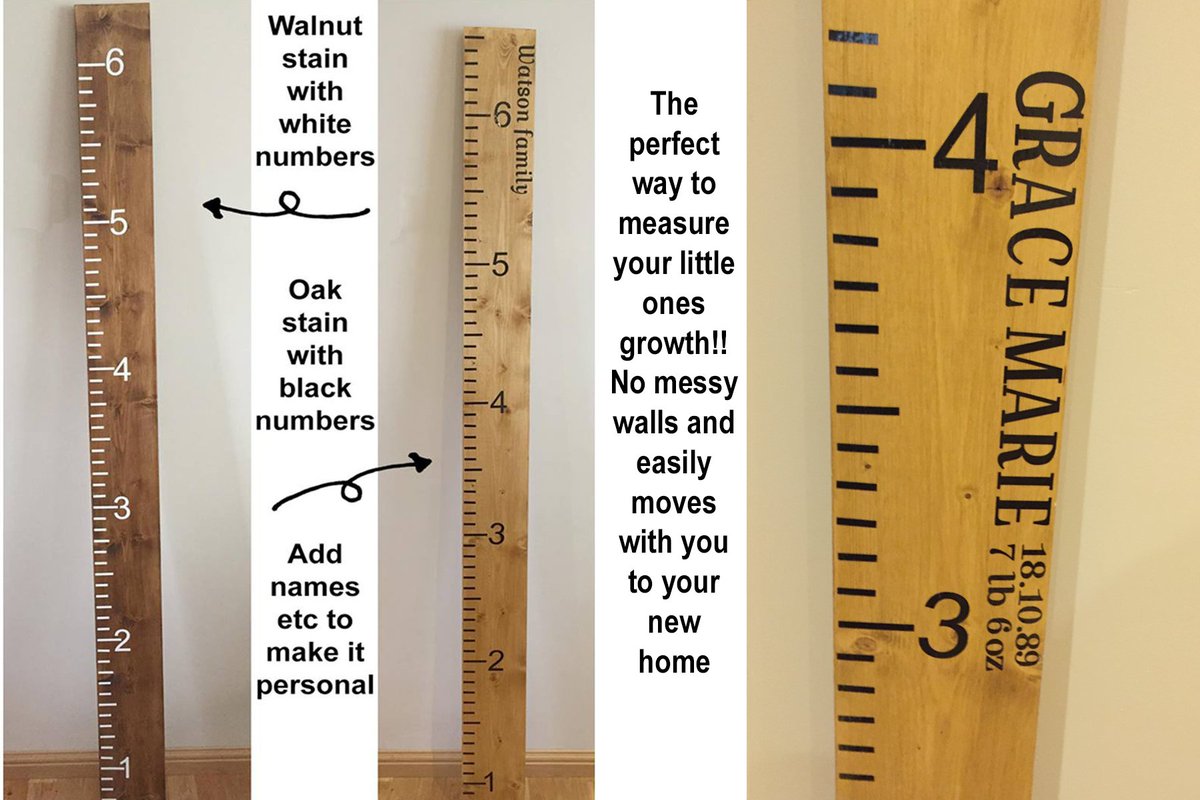 RecreateW's tweet photo. Love the height chart on #savemoneygoodfood order a personalised one for your family - only £25 plus p&amp;p DM for details https://t.co/SLDjL4XhnP
