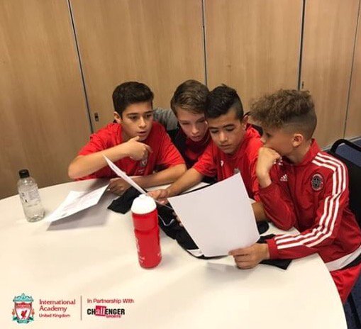 CSResidentials's tweet image. As well as learning to play the #Liverpoolway students take part in daily leadership sessions and learn the skills that will help them become leaders of tomorrow on and off the pitch.