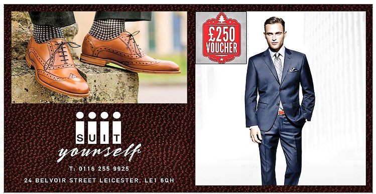 SuitYourself_1's tweet image. Who wants to win a £250 voucher just in time for Christmas? Spend on anything from our extensive in store range! Keep it for yourself or treat someone special! 

For your chance to win simply RT.

Winner selected at random &amp;amp; announced Fri 22nd December! #competition #leicester