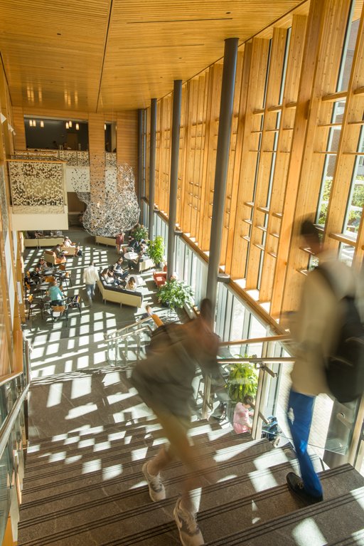 Not only is the @UNHPaulCollege building spectacular, the academics are too. <a href="/PoetsAndQuants/">Poets&Quants</a> ranks the college one of the best in the nation and 92% of our students with jobs after three months of graduation explains it. Details: unh.me/RDwv30h1DMG