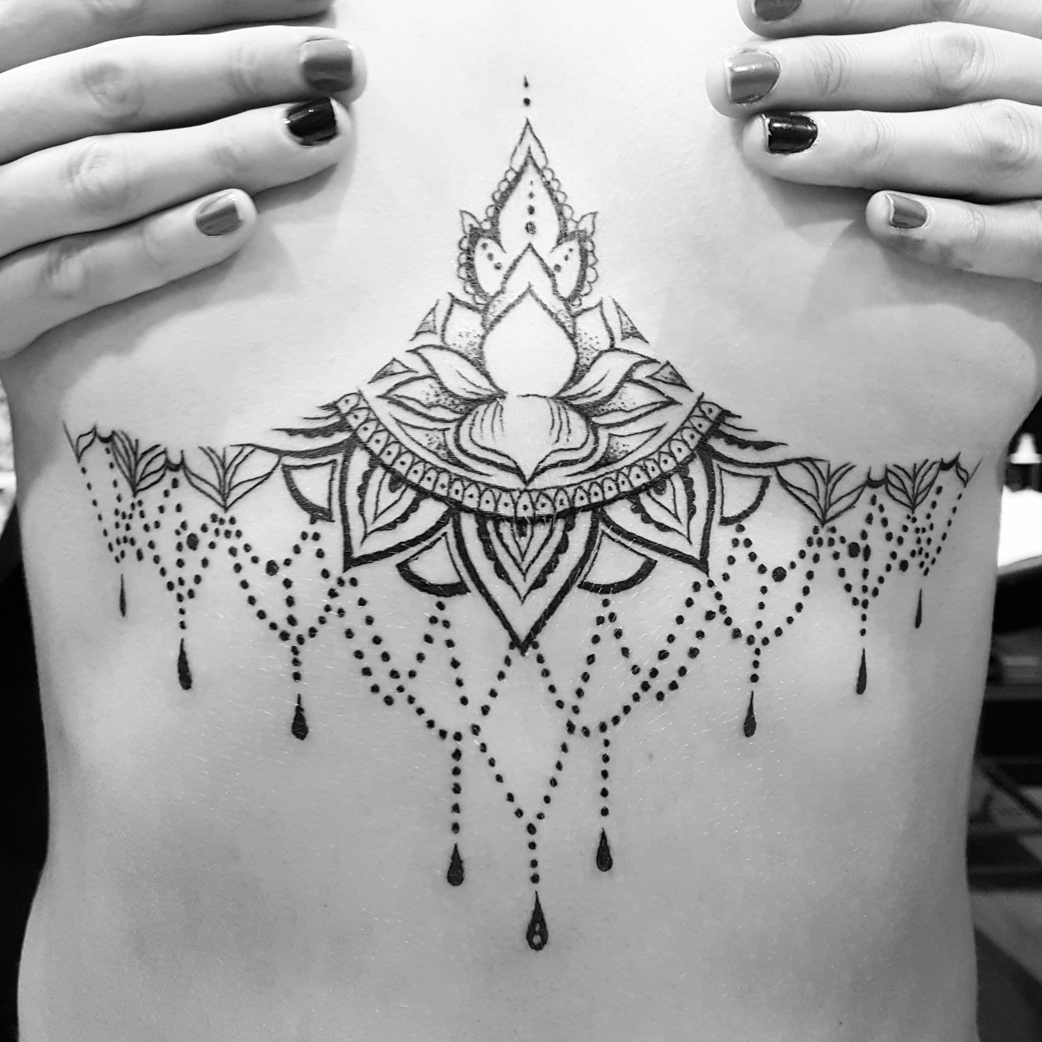 Top 84+ underboob mandala tattoo best - in.eteachers