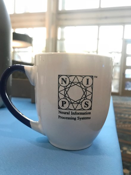 obsidiansec's tweet photo. We're up early for day two of #NIPS2017. Stop by our booth to talk data science with our team. Booth L106 right by registration. We're giving away swag and FREE chair massages too. #NIP2017 nips.cc https://t.co/ELzuY6JKwB
