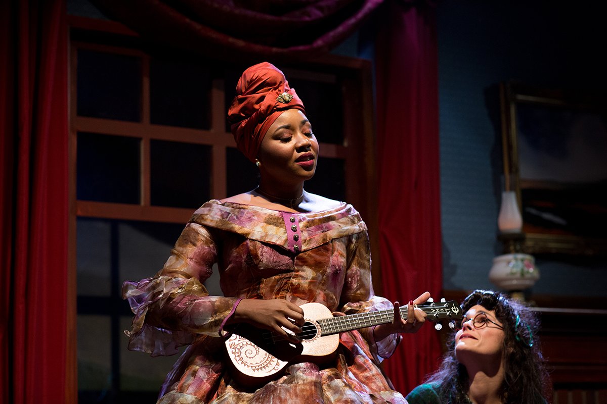 DiversionarySD's tweet photo. Review of the 2016 #YaleRep production of #TheMoors: "Silverman is not only a fresh voice who takes chances, but also a playwright who plumbs the depth of humanity without sentimentality." – New Haven Register https://t.co/ea6ruyGx8k